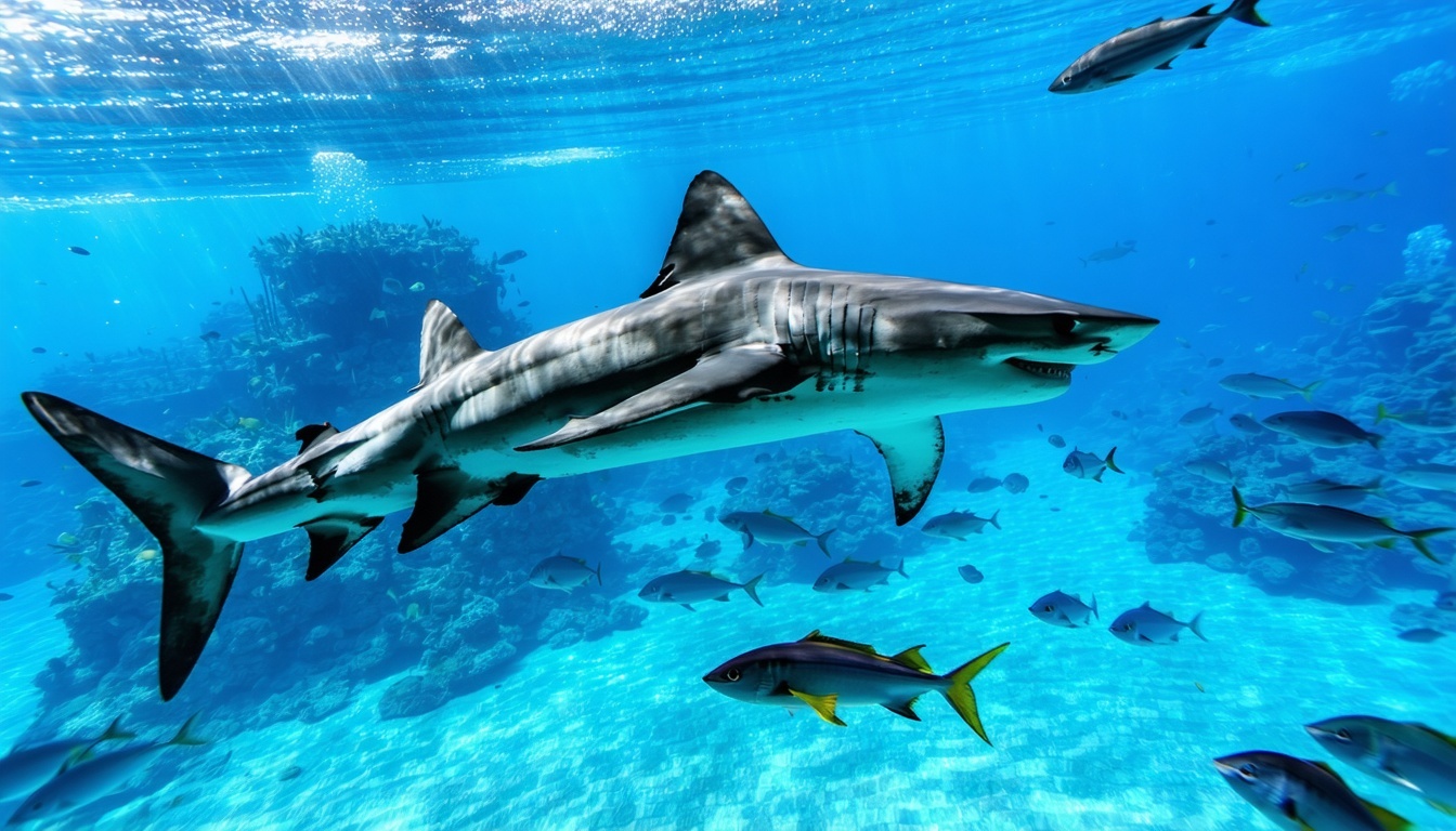 Shark safari marine experience at Aquaventure World Dubai